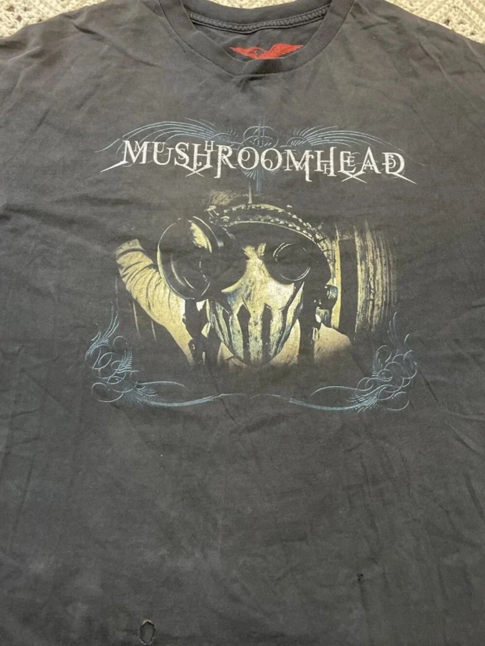 Mushroomhead Ugly To The Bone Double Sided XXXL Black T Shirt Vtg Y2K 90s Band